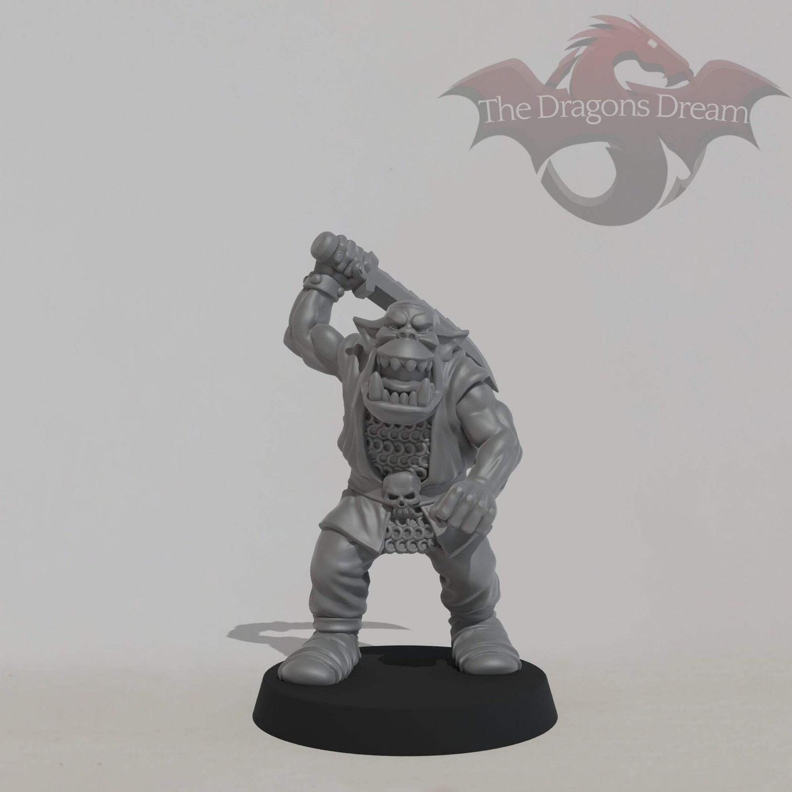 Orc Warrior with sword - Oathmark, Warsurge, Heroquest