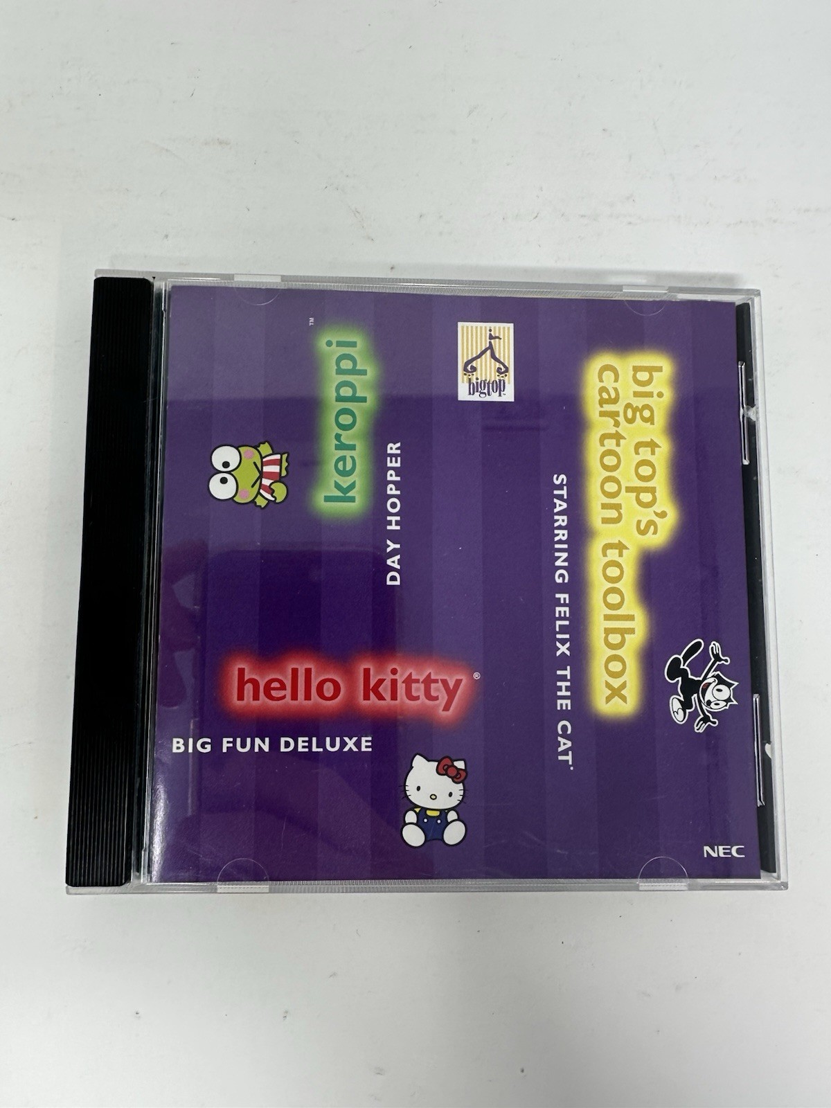 Hello Kitty Big Fun Deluxe/Keroppi Day Hopper/Big Tops Cartoon Toolbox (PC 1995)