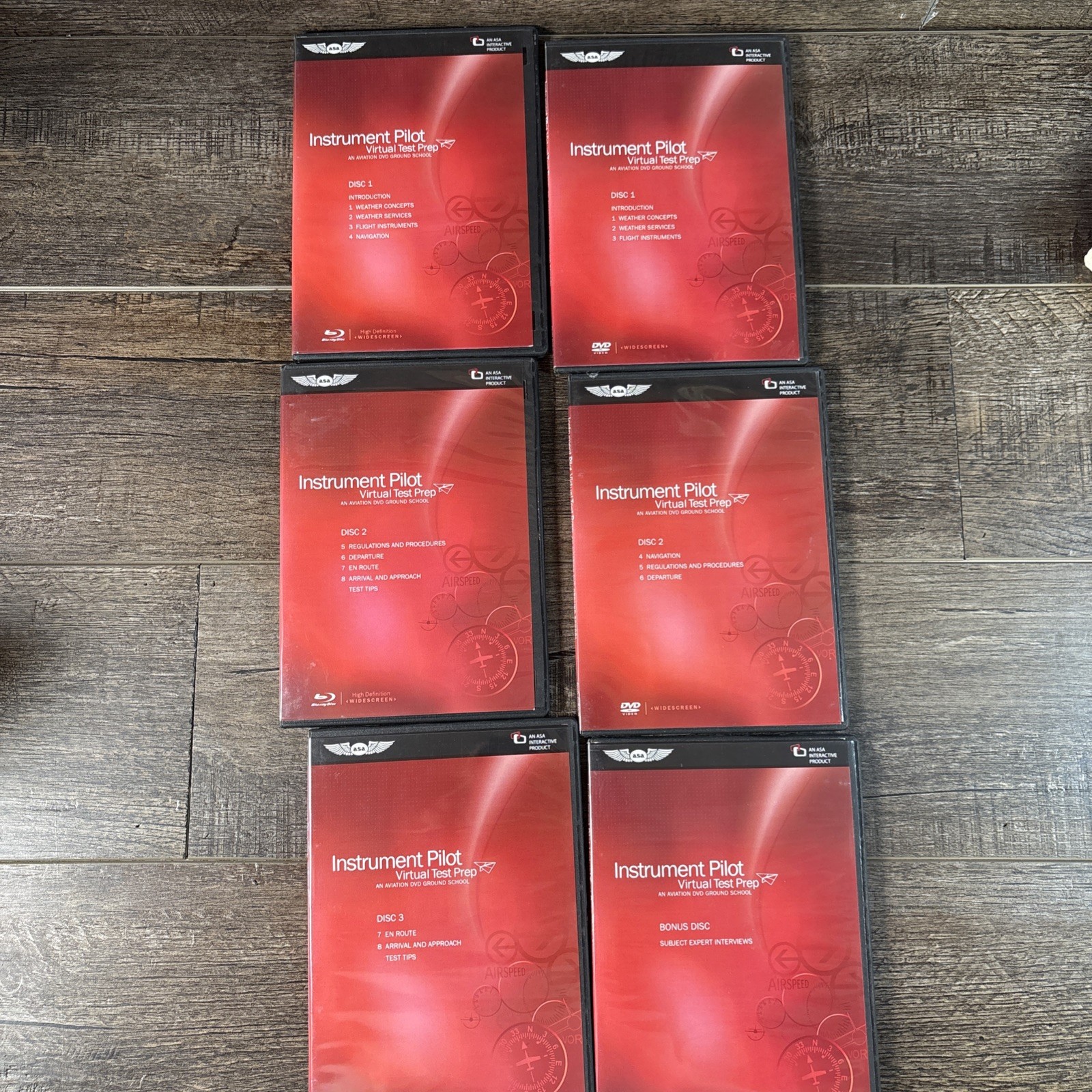 Asa Instrument Pilot Virtual Test Prep DVDs And Blu-ray’s School Exam Study