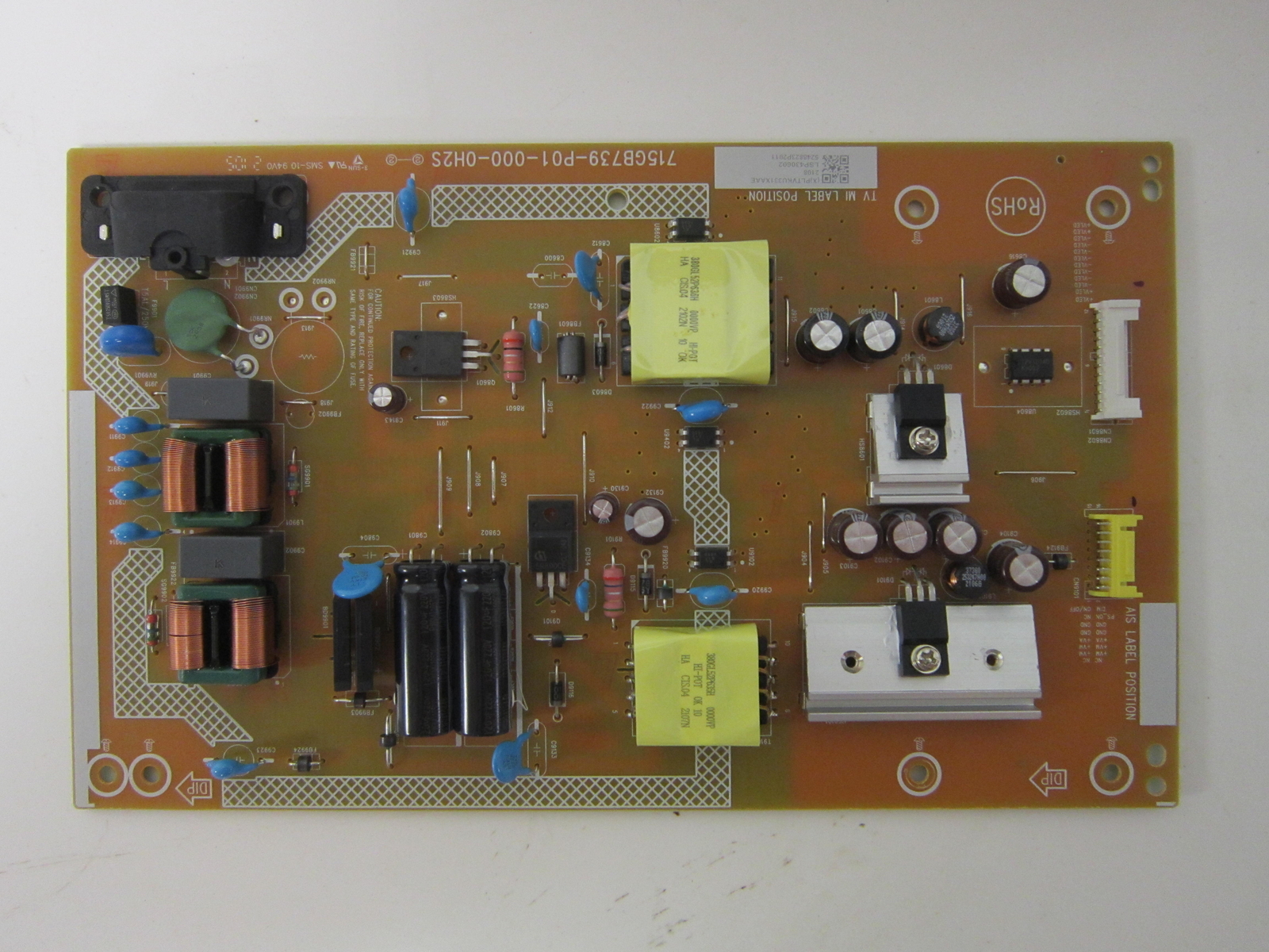 Vizio V435-J01 Power Supply (715GB739-P01-000-0H2S) PLTVKU331XAAE
