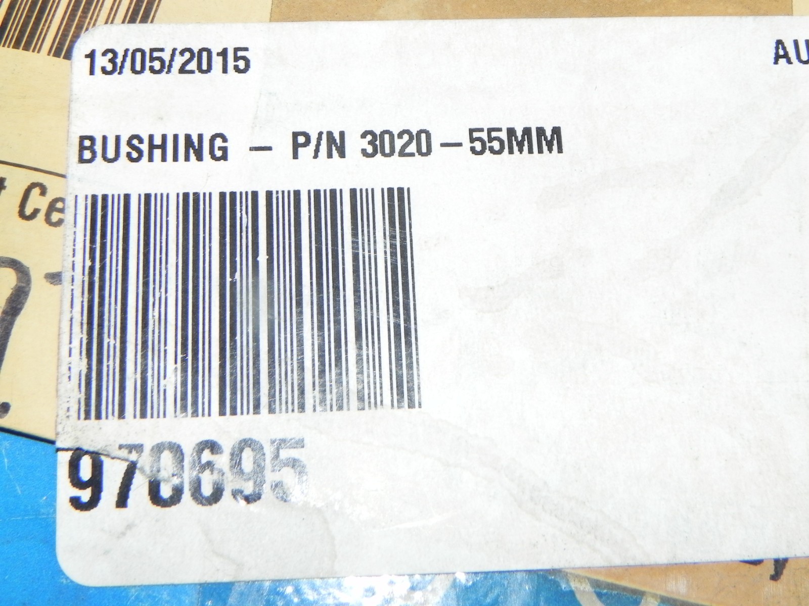 Martin 3020 55mm Metric flangeless Tapered Lock Bushing  (2.1654") Bore