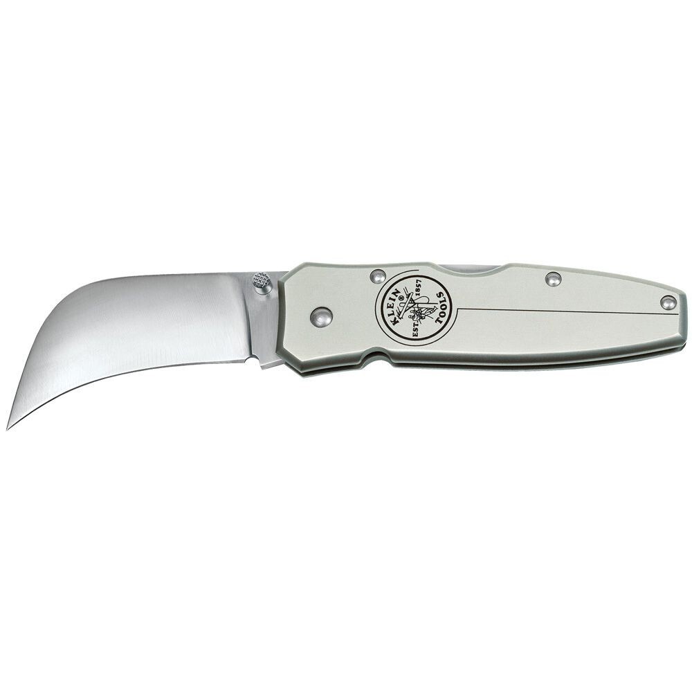 Klein Tools 44006 Lockback Knife 2-5/8-Inch Aluminum Handle - Hawkbill