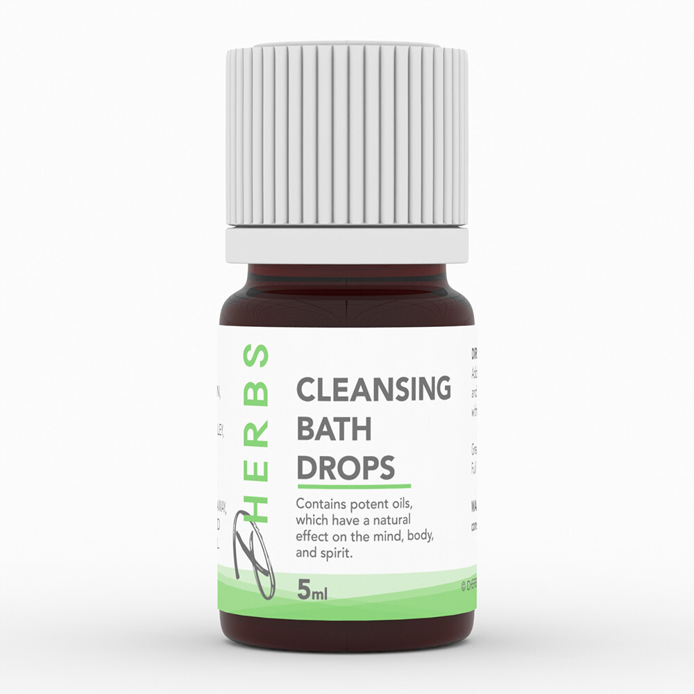 Dherbs Cleansing Bath Drops, 5ml