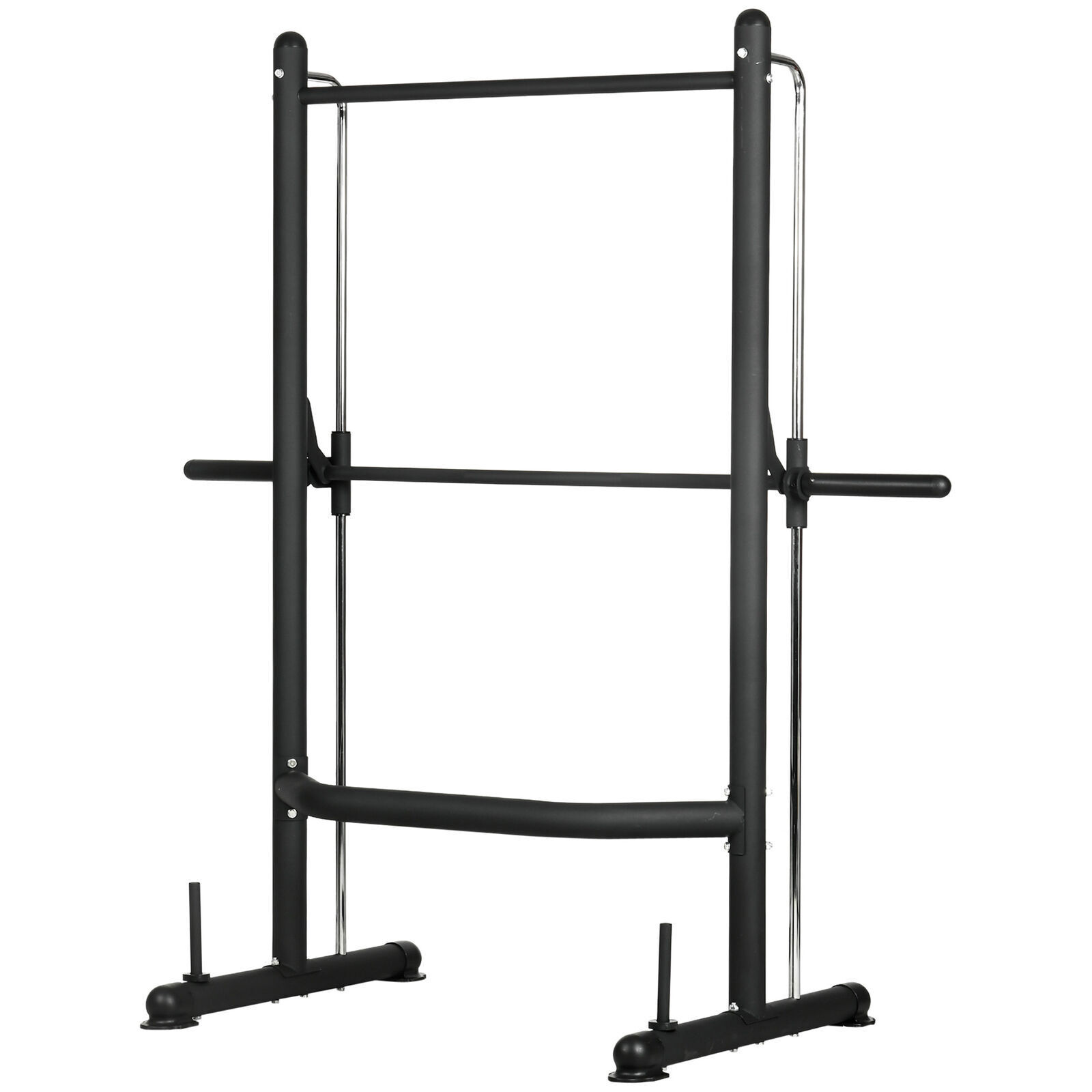 DEFECTIVE Adjustable Squat Rack with Pull Up Bar Barbell Bench Press Wei G3D