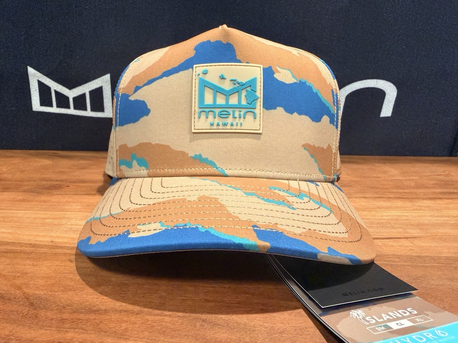 MELIN ODYSEA STACKED ISLANDS SAND CAMO SZ CLASSIC NWT SOLD OUT 🌴🔥 HAWAII LTD