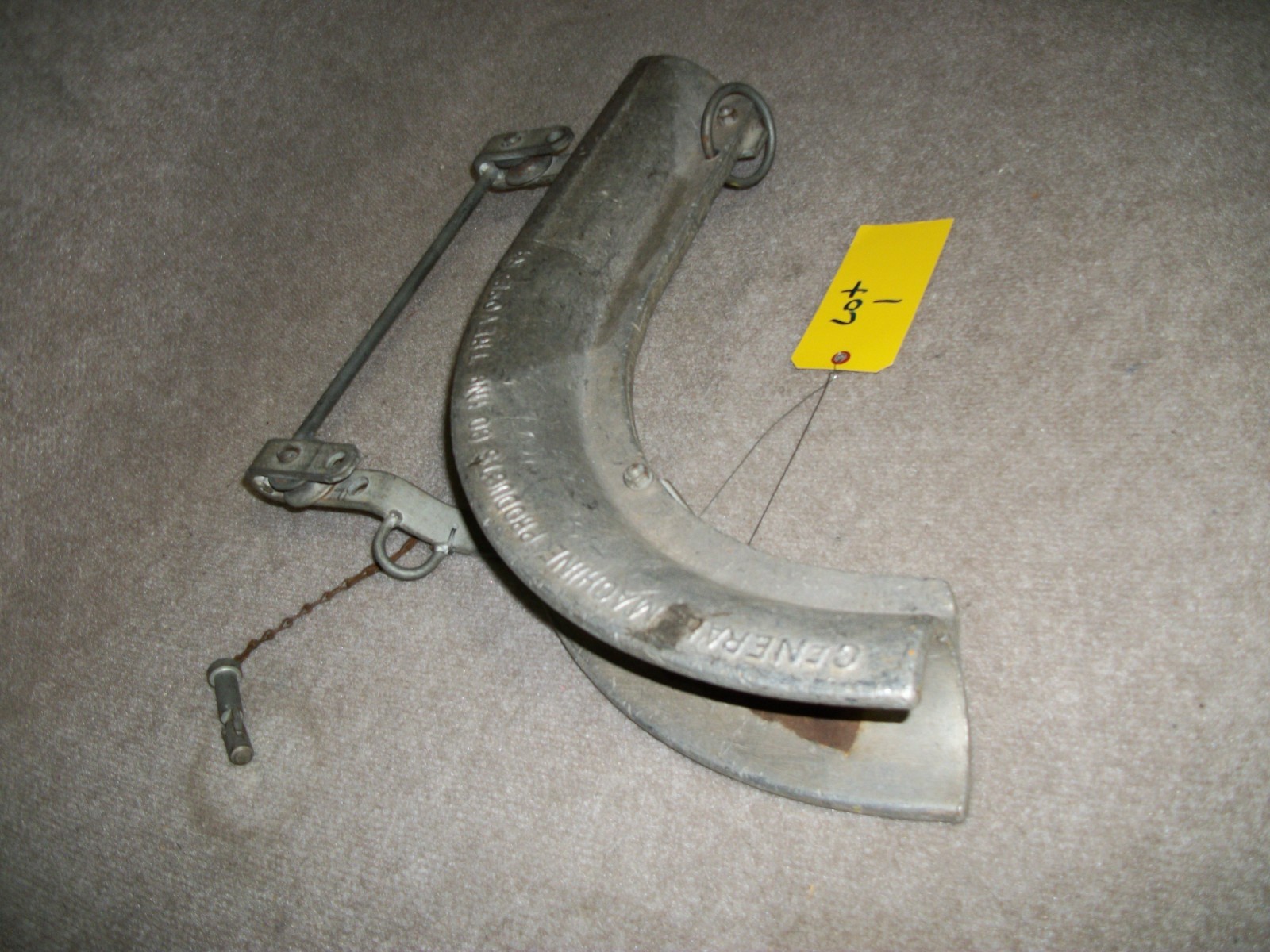 general machine products GMP heavy duty 2" cable guide chute