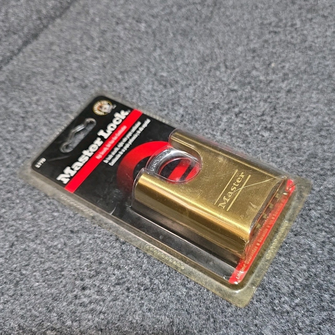 Master Lock Brass Circa Combination Padlock 177D Heavy Duty