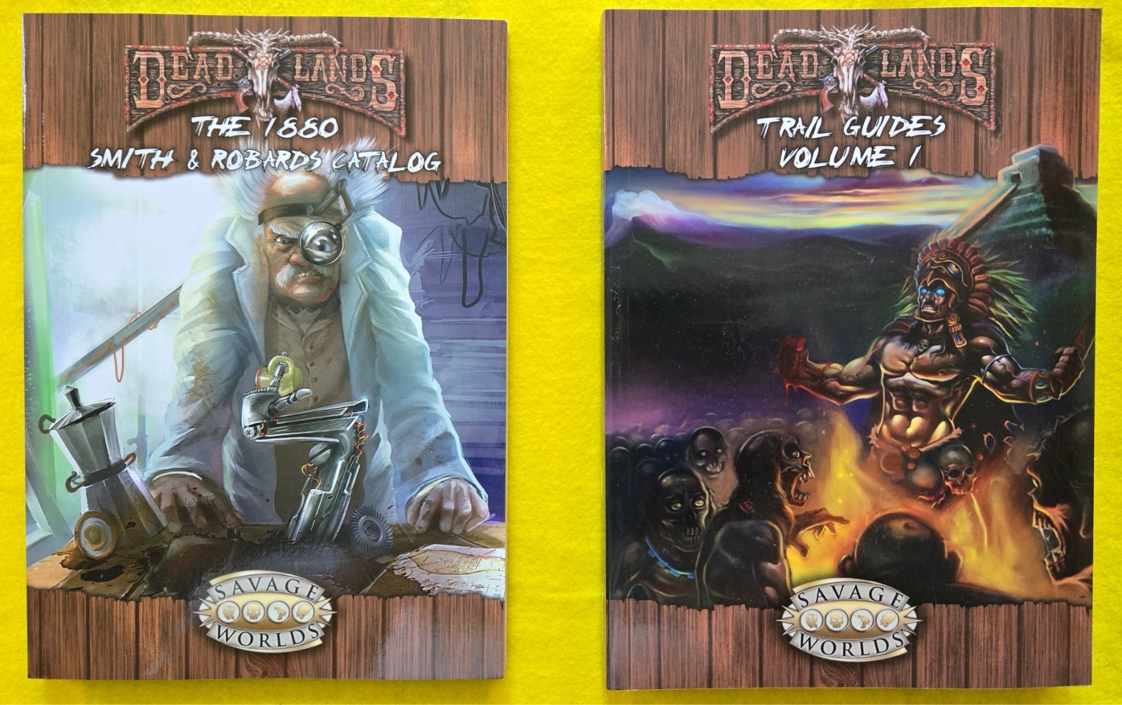 Deadlands Savage Worlds: Trail Guides Vol 1 & The 1880 Smith & Robards Catalog!