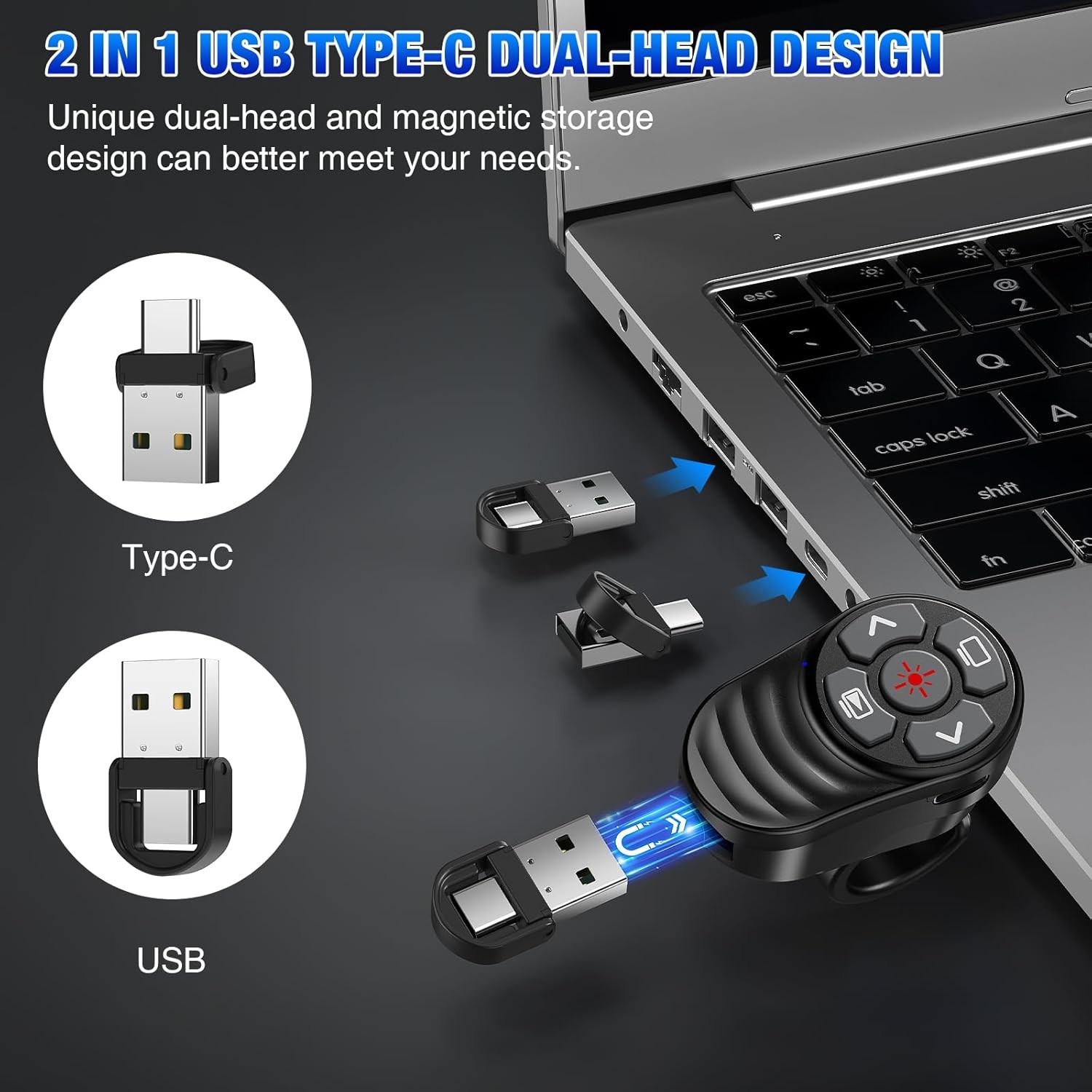 Wireless Presentation Clicker Remote for Slides
