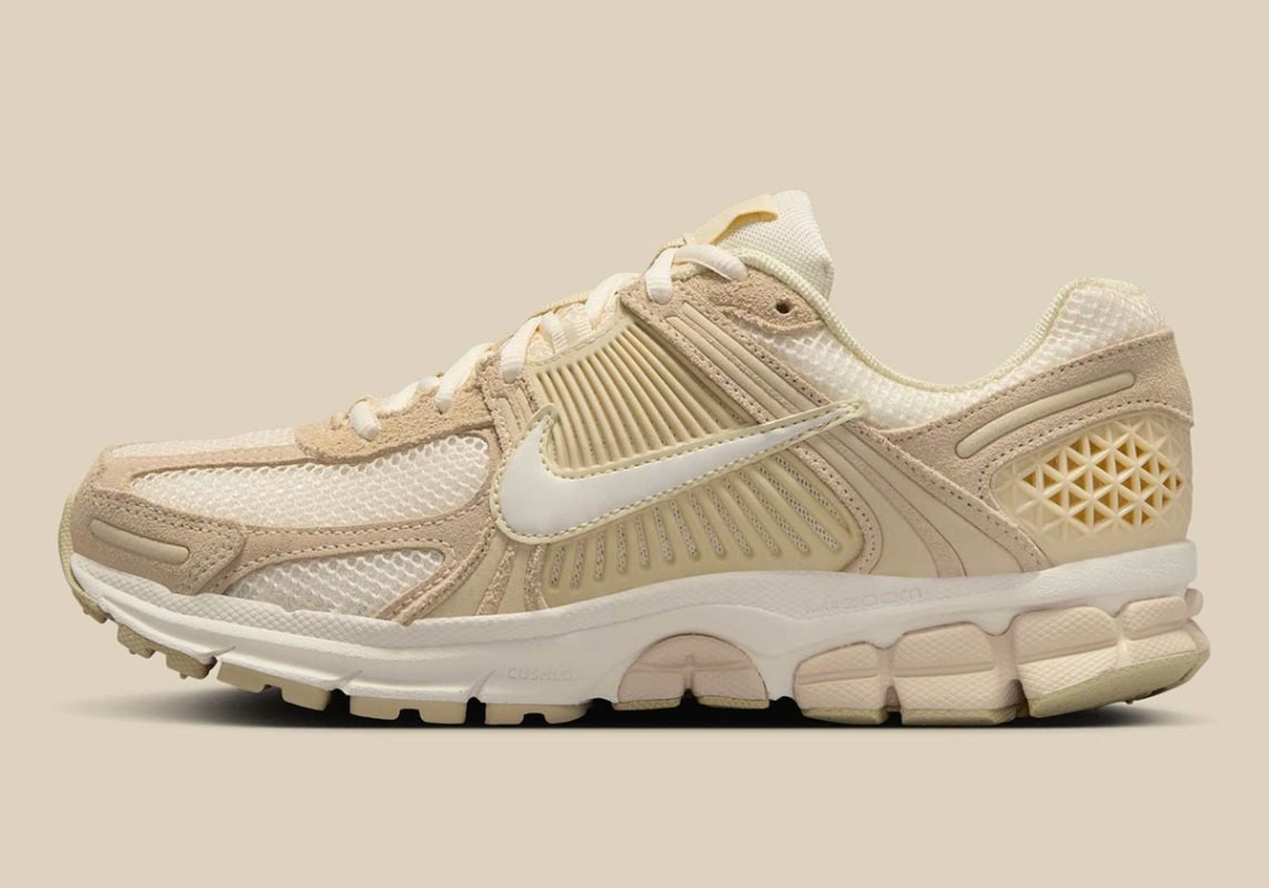 Women's Nike Air Zoom Vomero 5 Beach Sail Light Khaki Pale Ivory HQ0458-200 sz 9