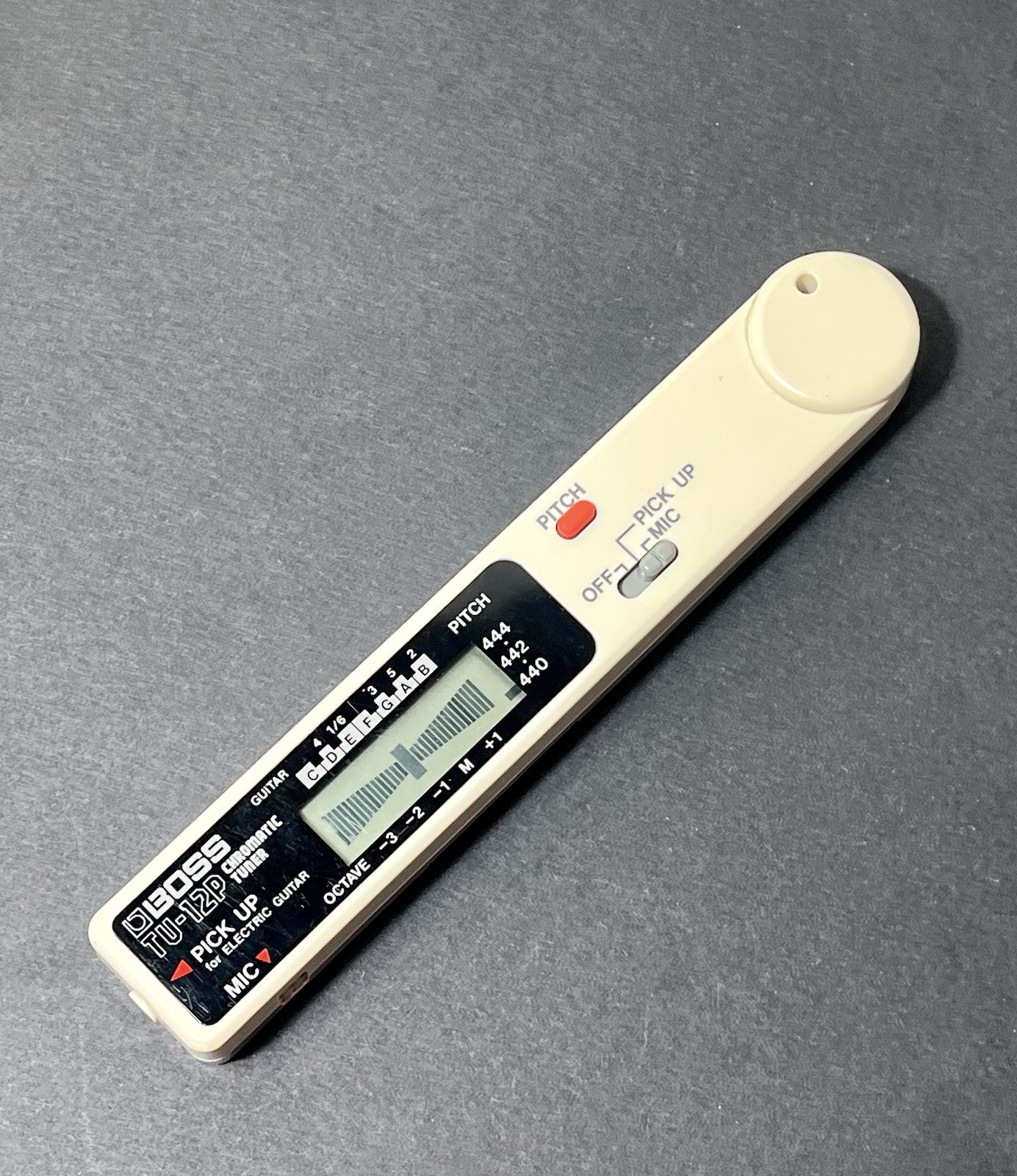 RARE Vintage Boss TU12p Auto Chromatic Electric Acoustic Guitar Tuner Japan VGUC