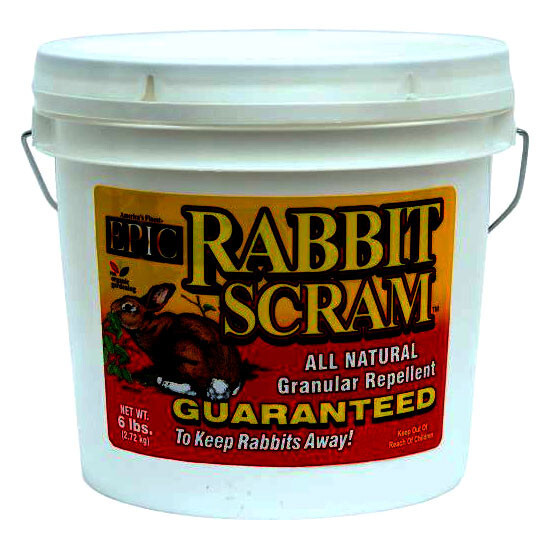 EPIC Enviro Pro Rabbit Scram White Pail- 5.75 Pounds- 11006