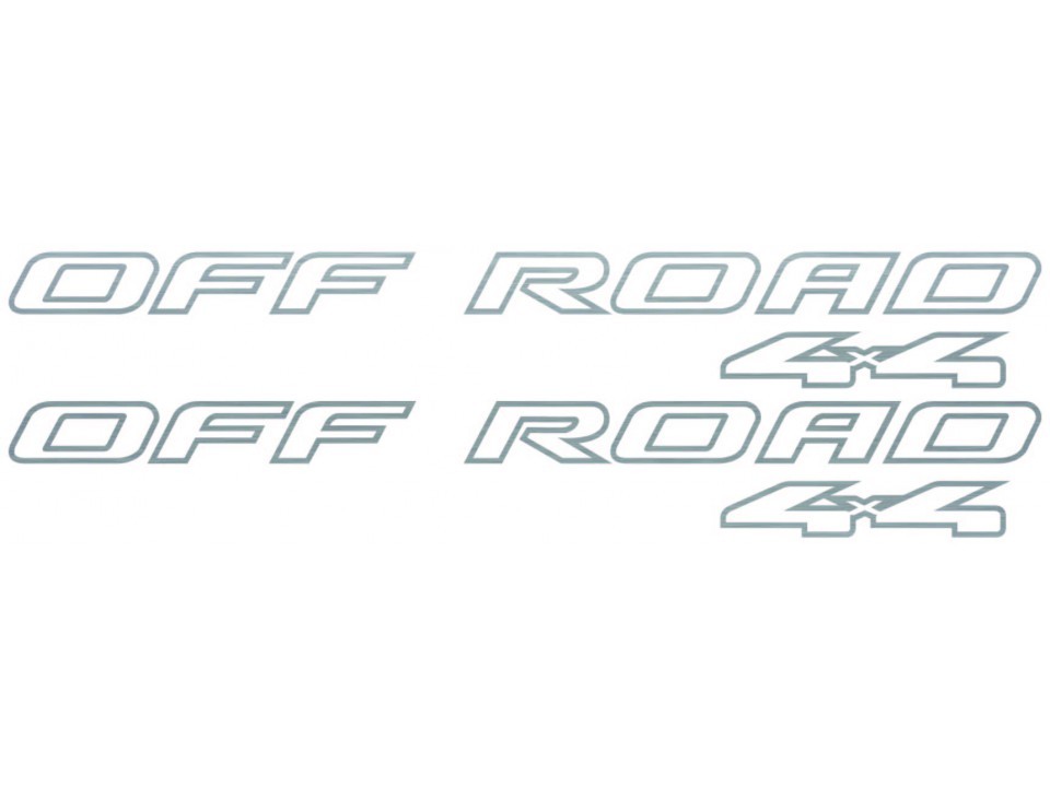 4x4 OFF ROAD BEDSIDE DECALS - FORD 97-99 STYLE F150 - F250  YOUR CHOICE OF COLOR