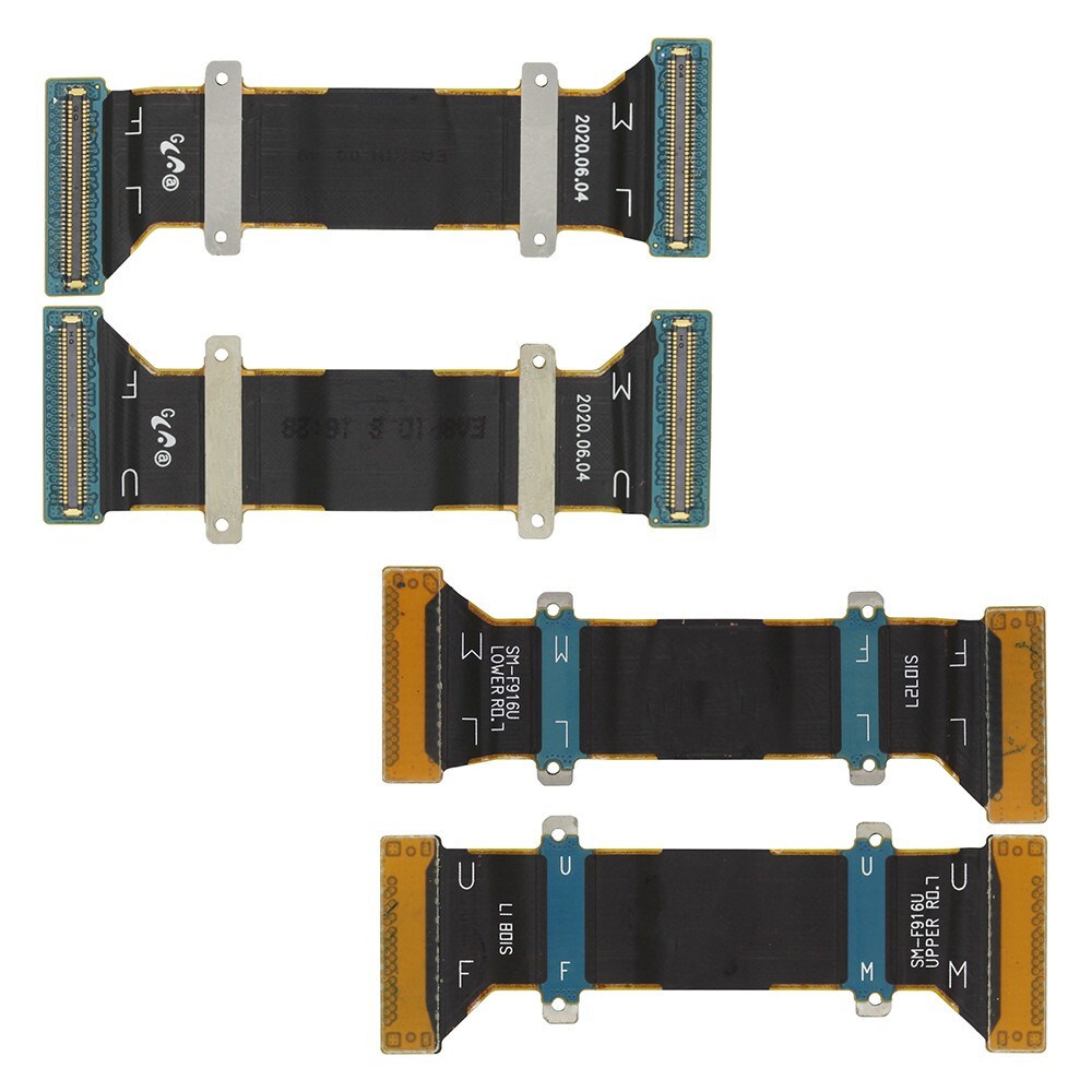 OEM 1 Pair Spin Axis Flex Cable For Samsung Galaxy Z Fold /Fold2 /Fold3 /Fold4