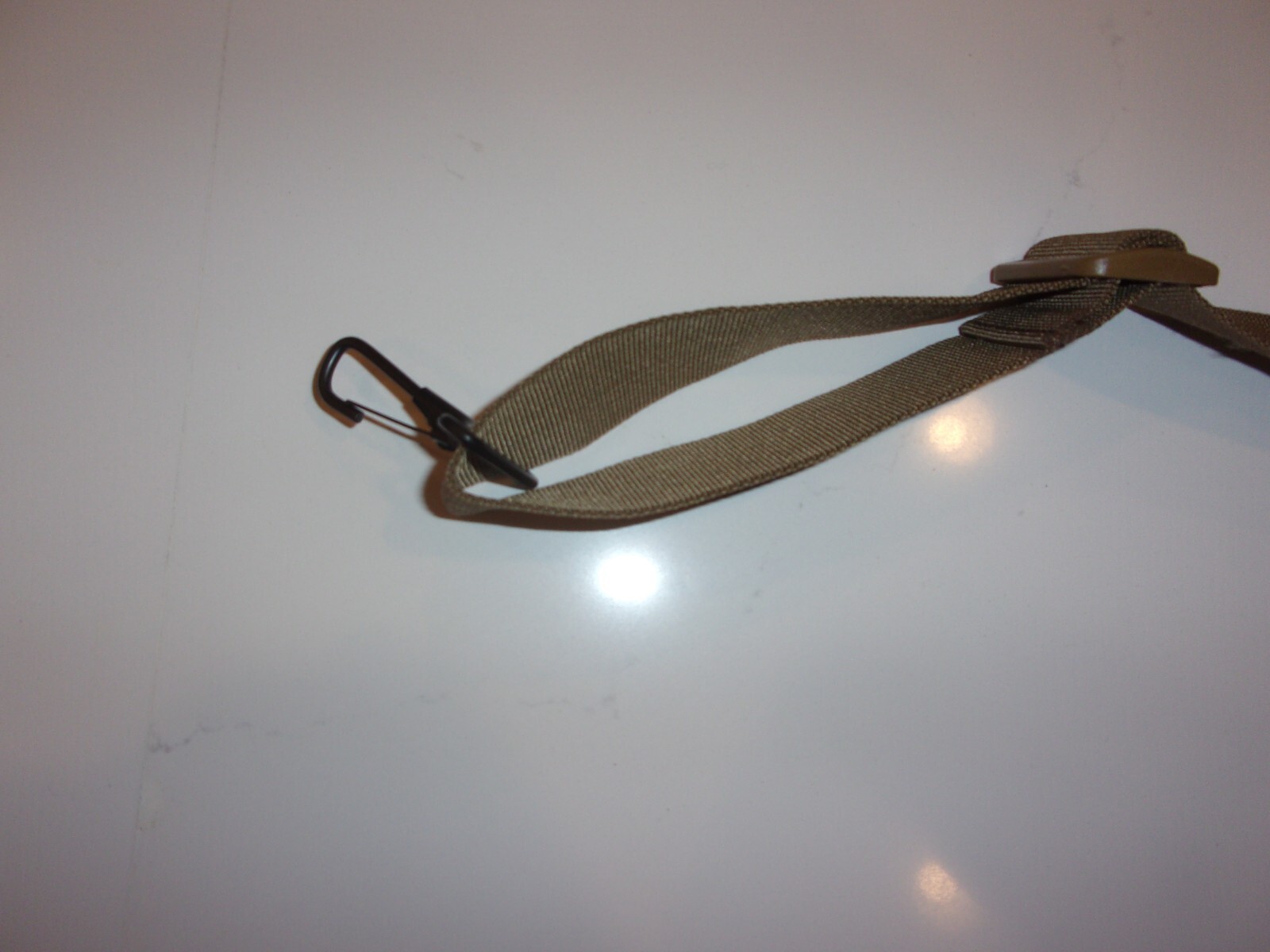 NEW USGI COYOTE DESERT USMC PADDED UNIVERSAL CARRYING STRAP DOUBLE CLASP HOOK