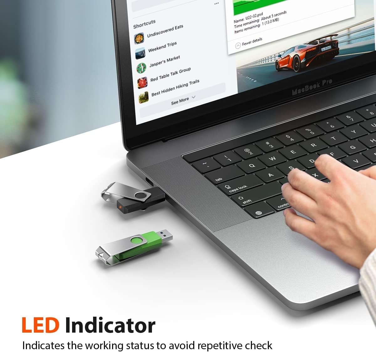 Durable 32GB USB Flash Drives - Perfect for Work, School & Travel Needs