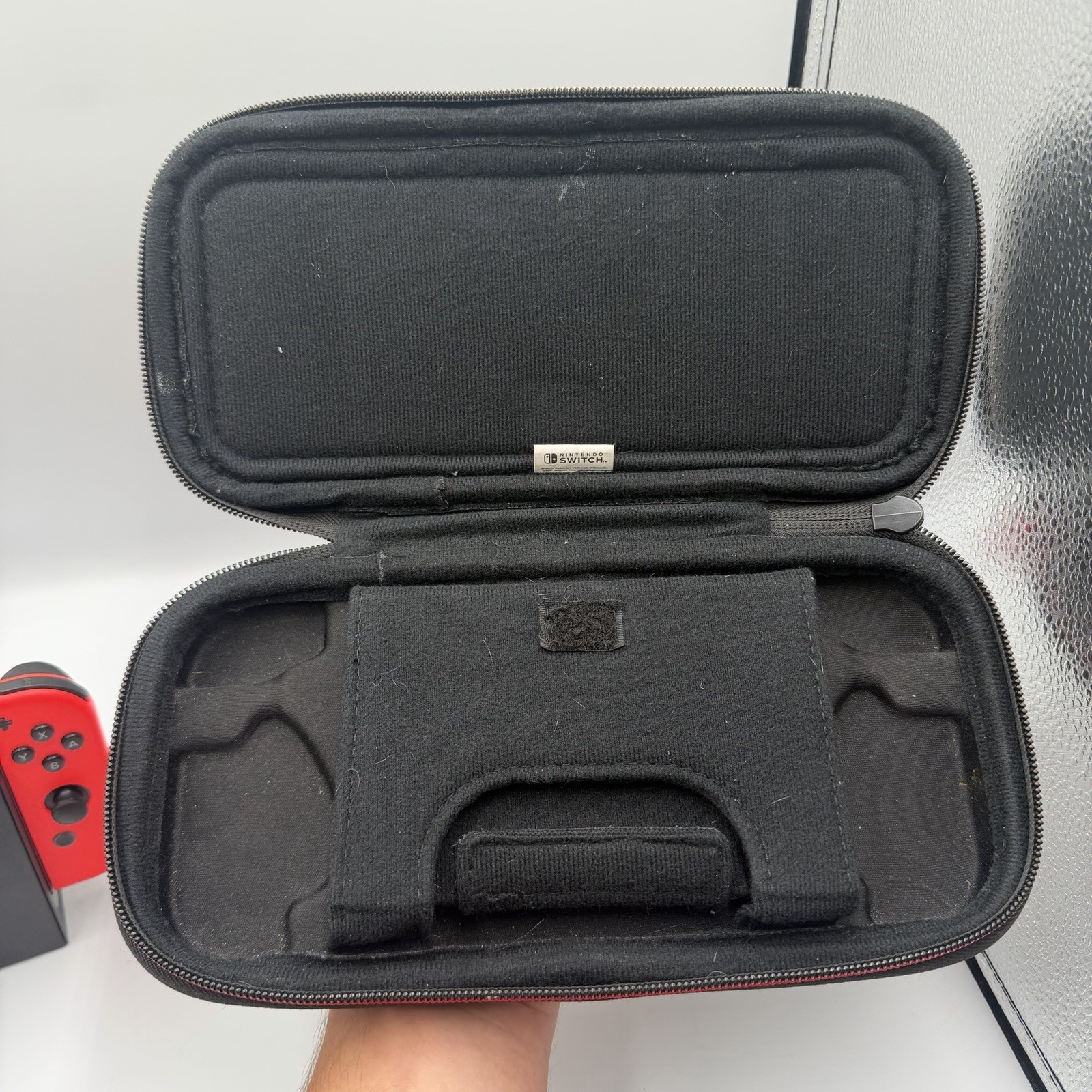 Nintendo Switch OLED Red & Blue Bundle Mario Kart 8 Deluxe