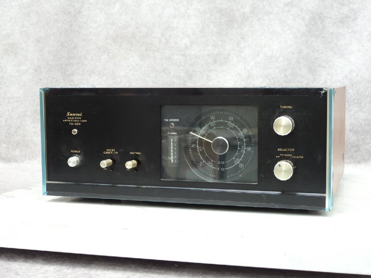 Stereo Tuner Serviced Fully Working Vintage Audio Sansui TU-666