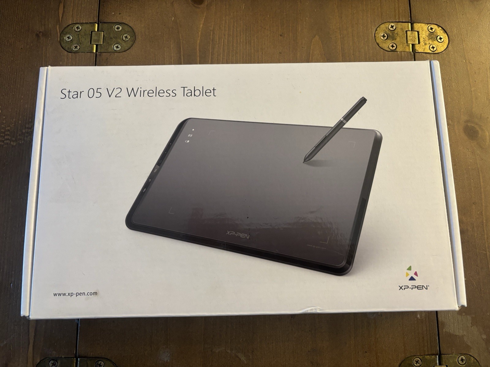 XP-Pen Star 05 V2 Wireless Digital Graphics Drawing Tablet Open Box Read Desc