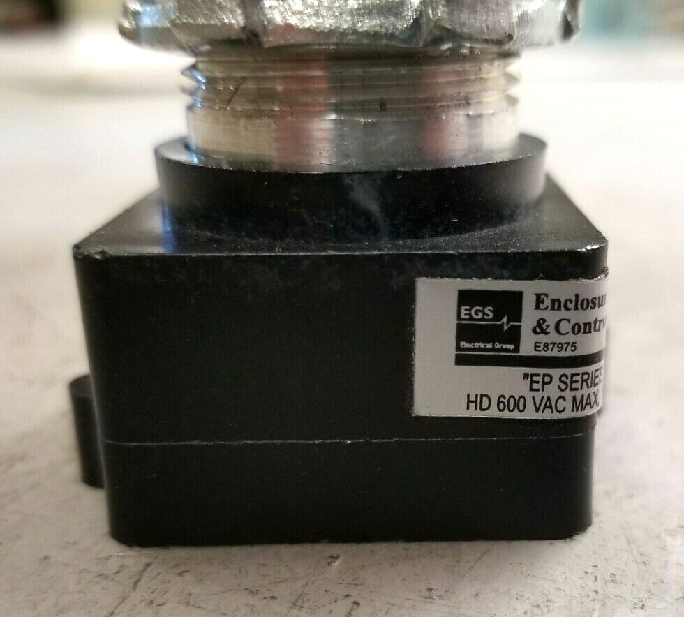 EGS Hazardous Location "EP Series" Reset/Pushbutton 600 VAC