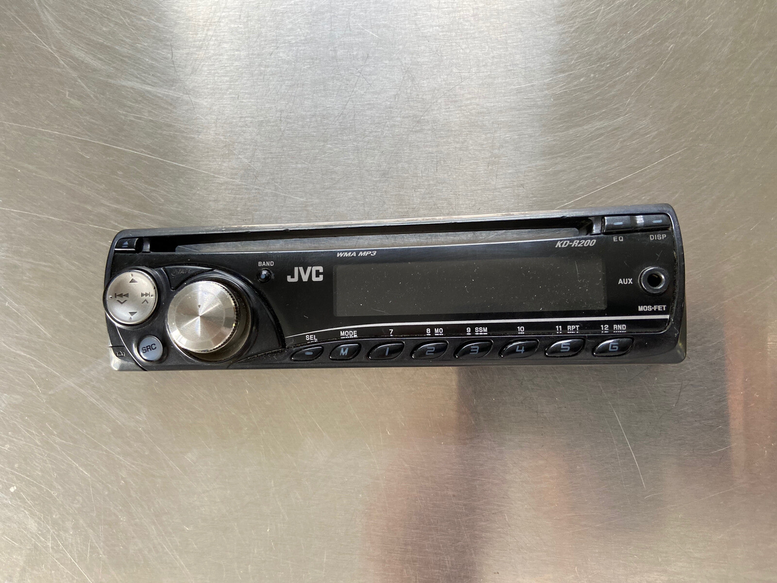 JVC KD-R200 CAR STEREO FACEPLATE ONLY JVC KD-R200 FACEPLATE ONLY OEM