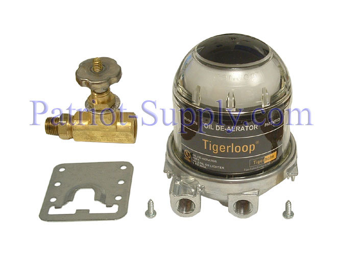 Tigerloop oil de-aerator model S220 / TN UL Listed Westwood S220