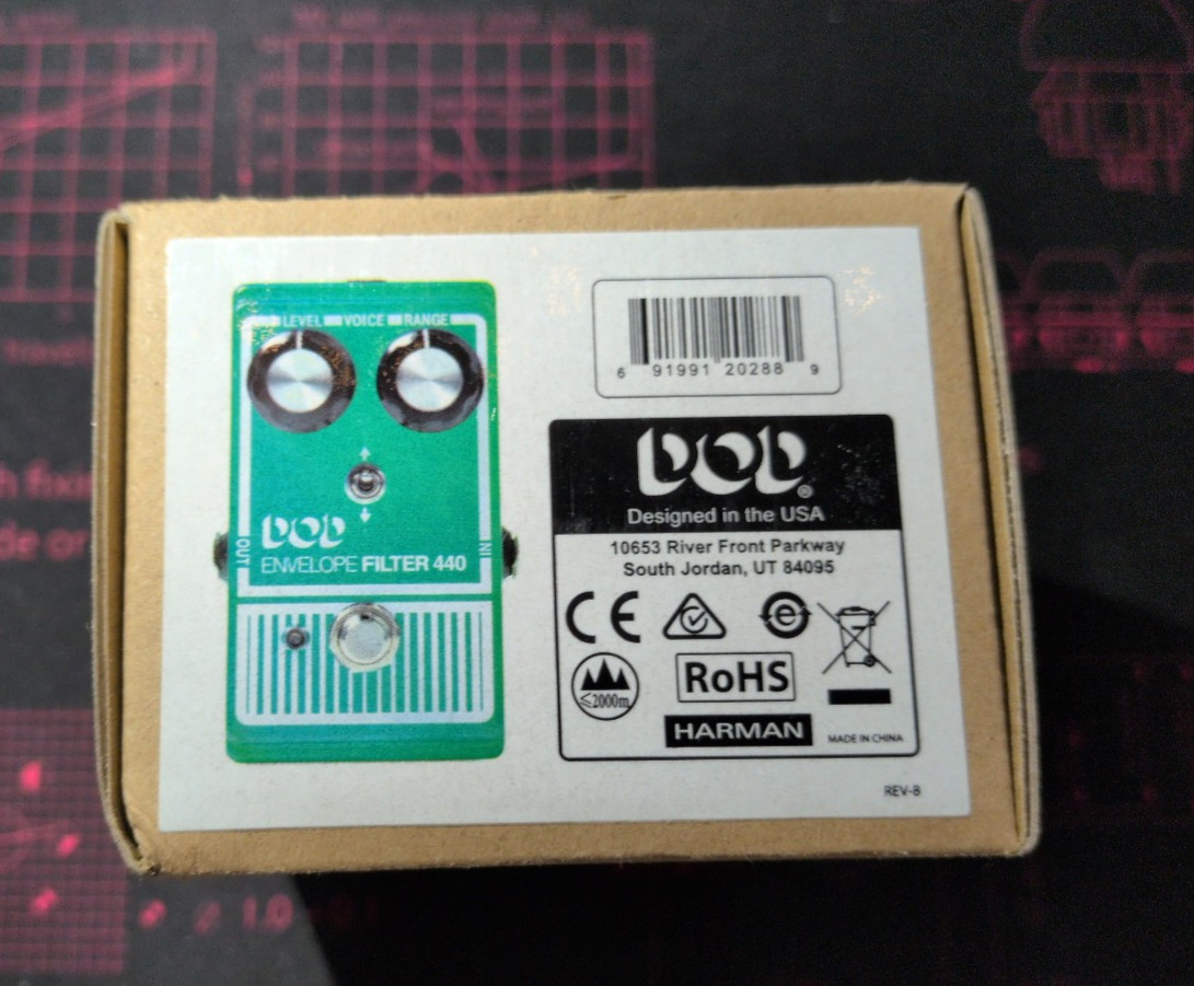 DOD 440 Envelope Filter Guitar Effects Pedal