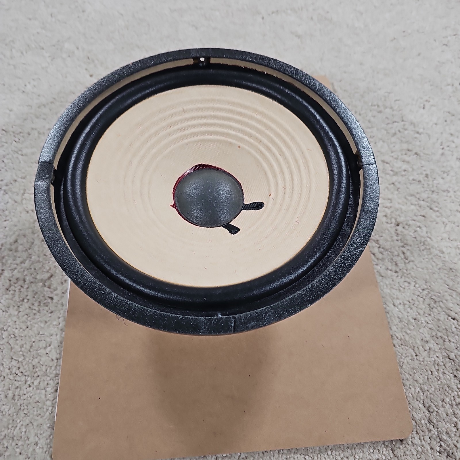 Akai SW-127 Single Woofer Speaker Tested Crackles