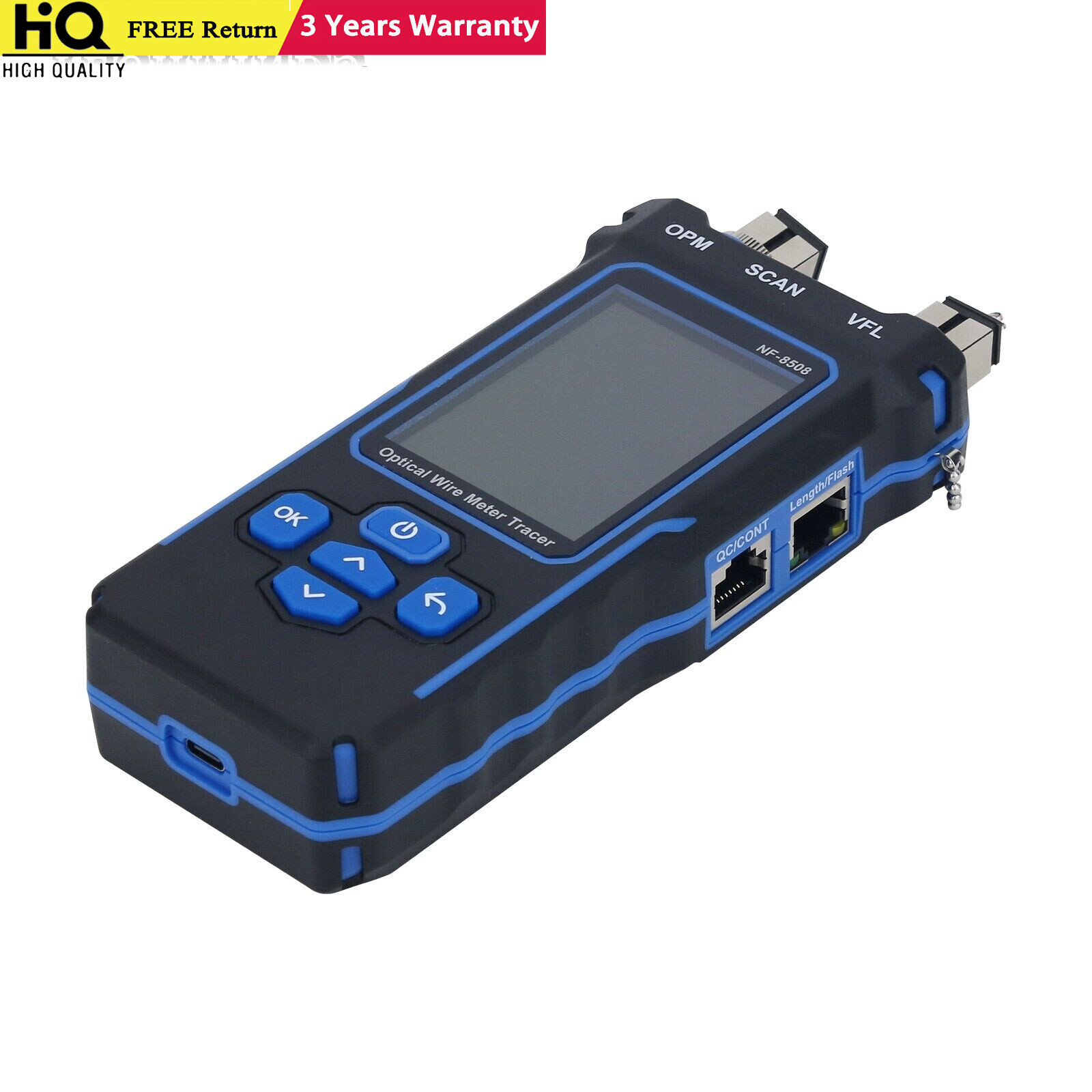 NF-8508 Wire Tracker Multi-function Optical Wire Meter Network Line Finder New