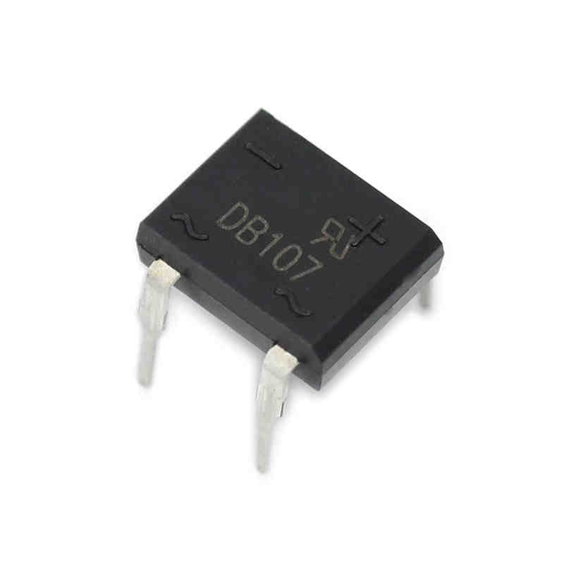 20PCS DIP- 4 DB107 1A 1000V Single Phases Diode Rectifier Bridge