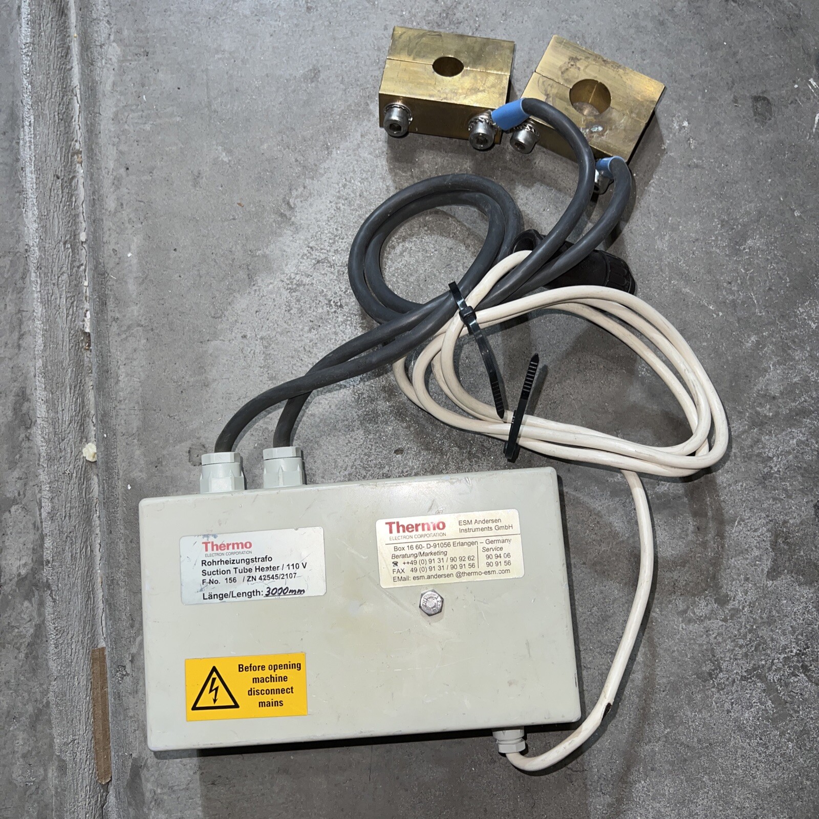 THERMO SCIENTIFIC Suction Tube Heater P/N 425452107