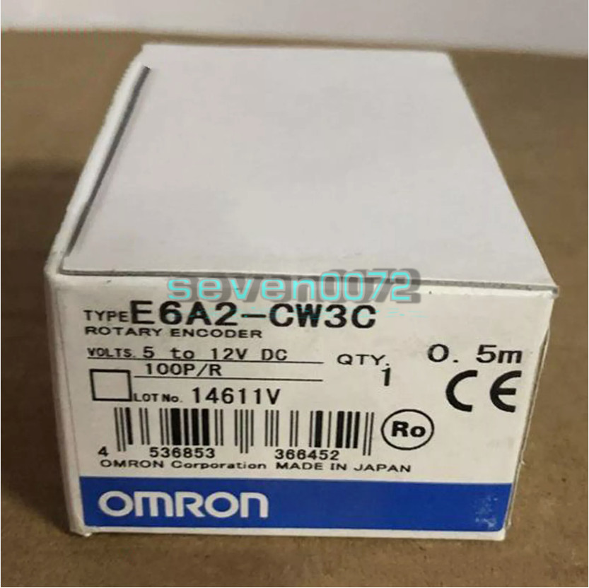 1piece NEW In Box OMRON rotary encoder E6A2-CW3C 100P/R E6A2CW3C