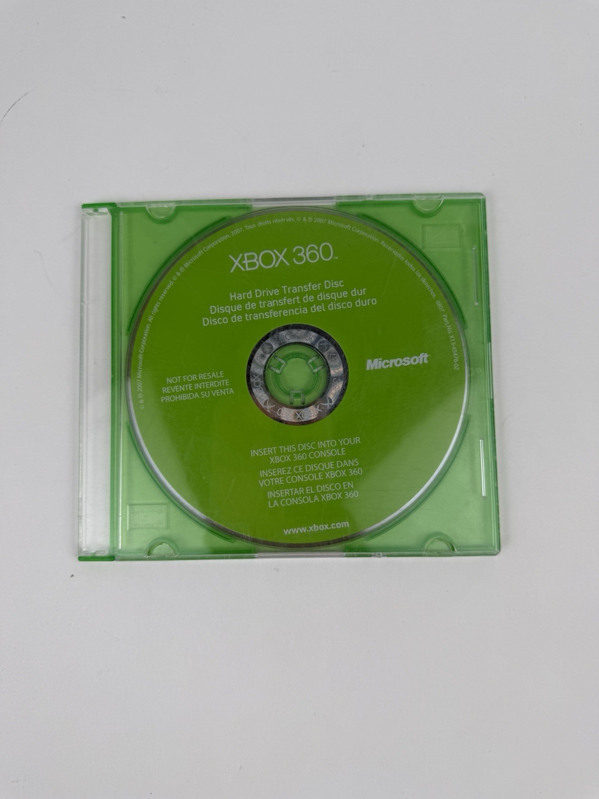 Xbox 360 Hard Drive Transfer Disc Tested