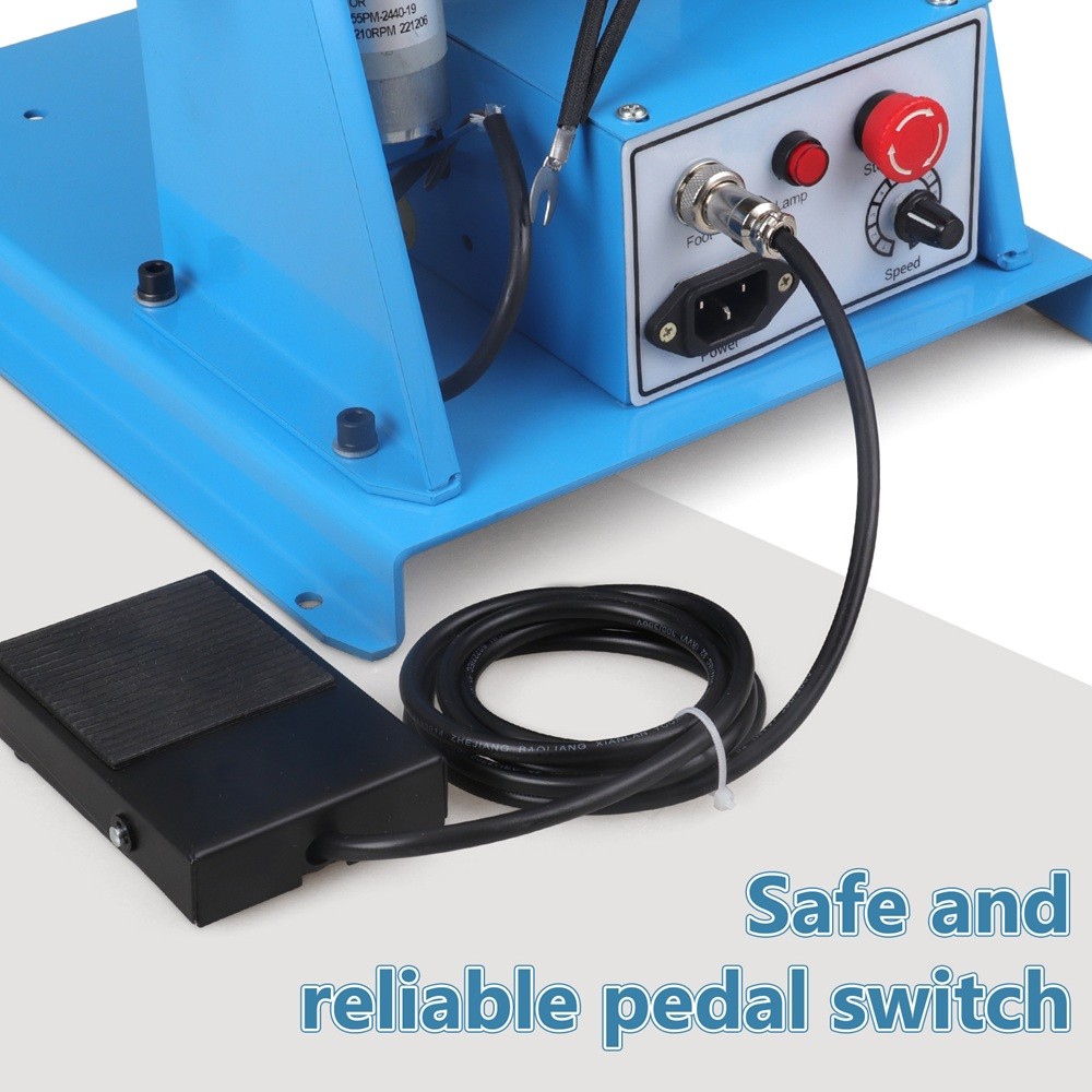 Rotary Welding Positioner 10KG Load Capacity 65mm Chuck Variable Speed Turntable