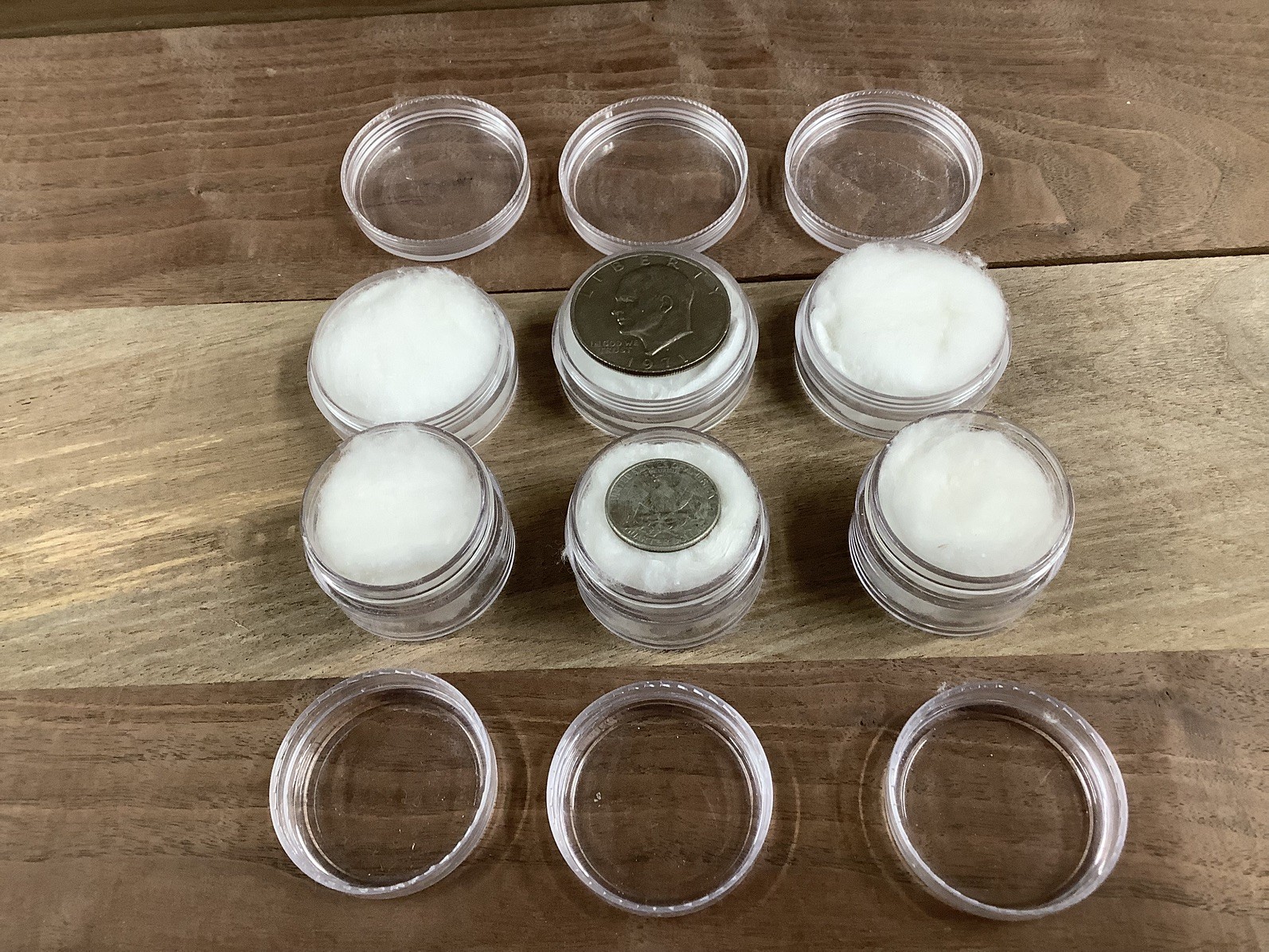 Metal Detecting Finds Coin & Ring Storage Container - Coin Totes