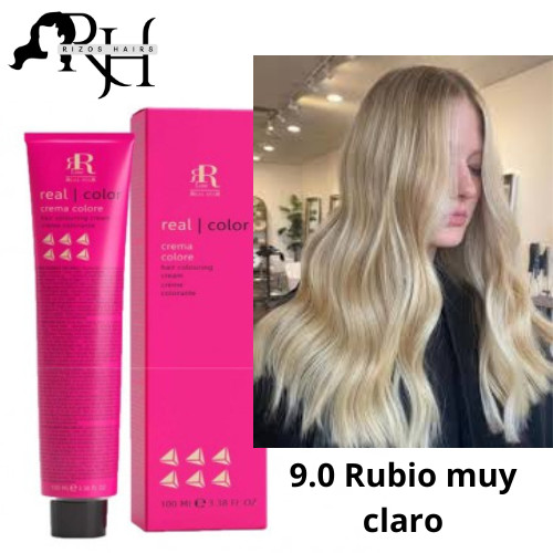 Tinte para el cabello Color RR Line 9.0 Rubio muy claro