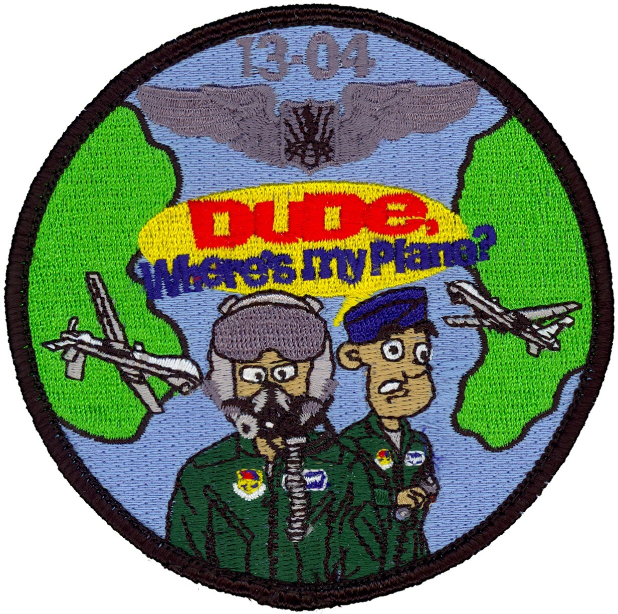 USAF RANDOLPH UNDERGRADUATE REMOTE PILOT TRAINING CLASS 13-04 PATCH