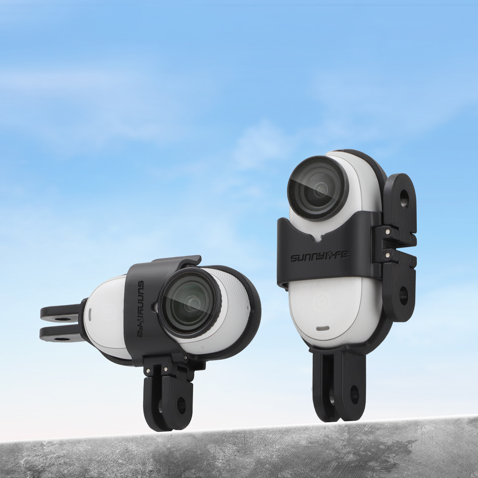For Insta360 GO 3S horizontal and vertical shooting bracket GO3 frame adapter