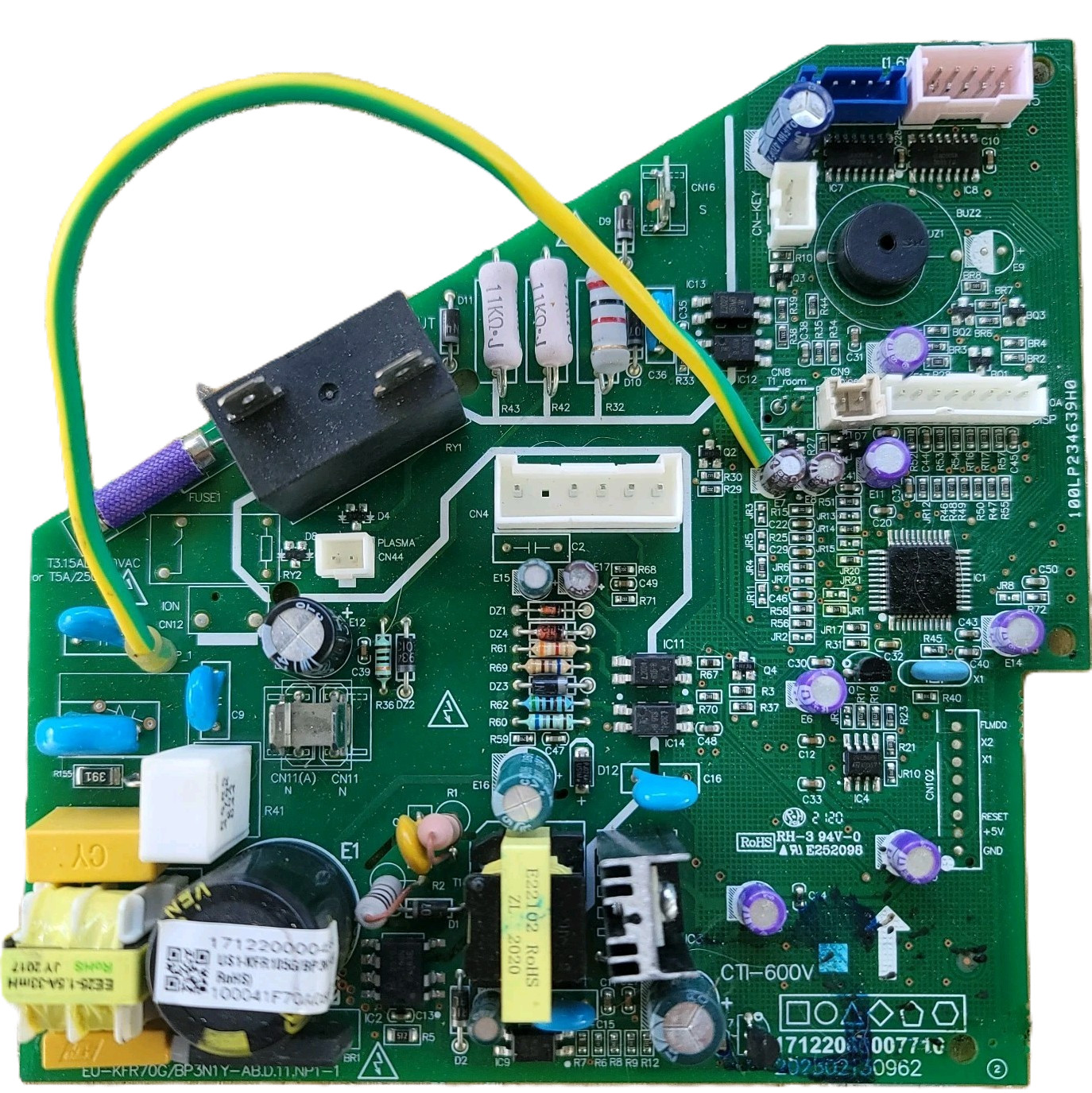 NORTEK EU-KFR70G/BP3N1Y-12F1 1712200005701 MINI SPLIT AC INDOOR CONTROL BOARD