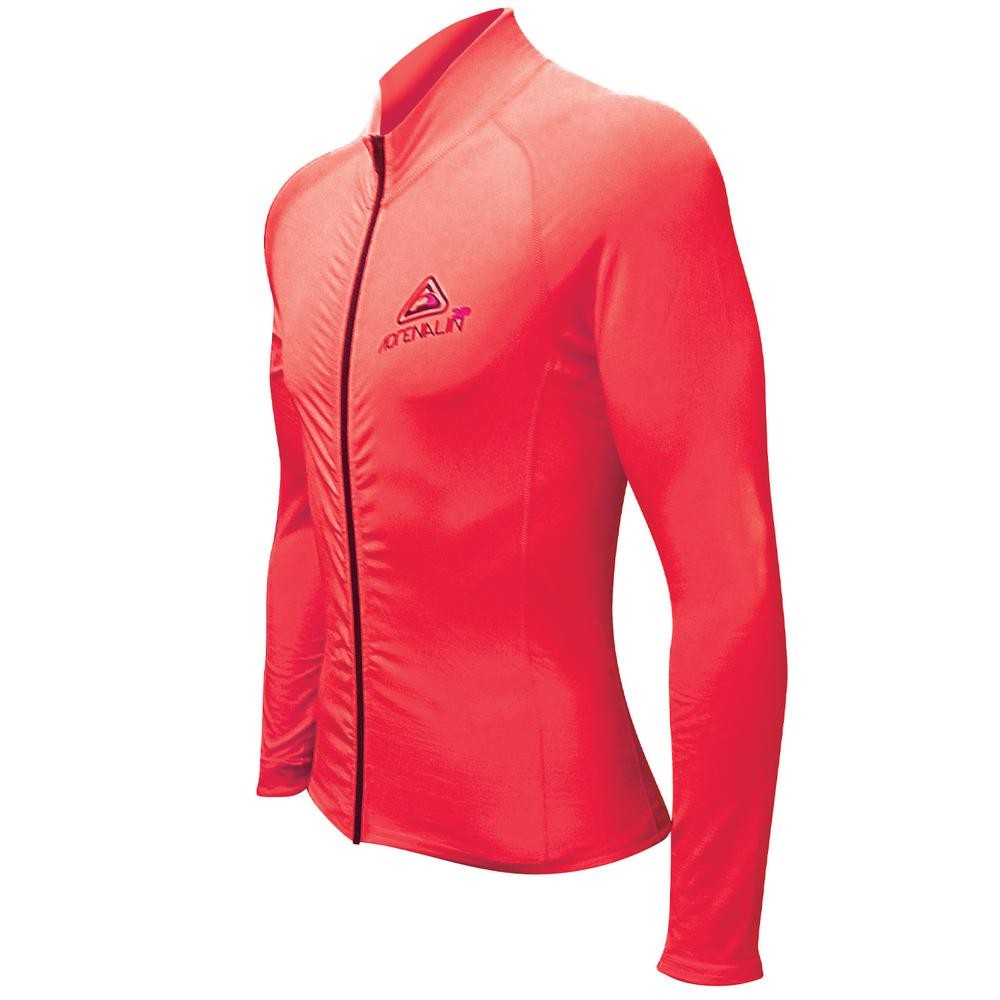 Adrenalin 2P Long Sleeve Zip-Front Thermo Shield (Red) - Medium