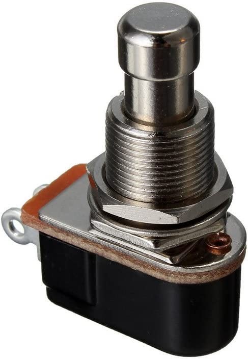 Gebildet 2pcs Momentary Soft Touch Foot Switch Normally Open SPST 2 Silver