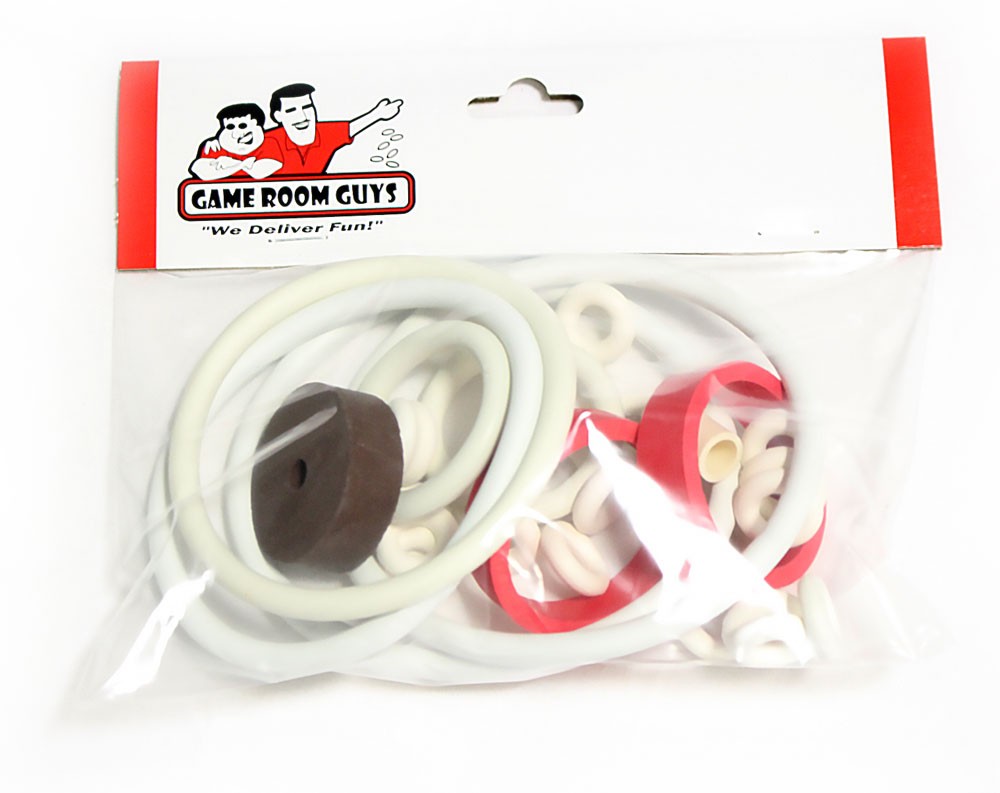 Williams Strike Zone Pinball Machine Replacement Repair Rubber Ring Kit White