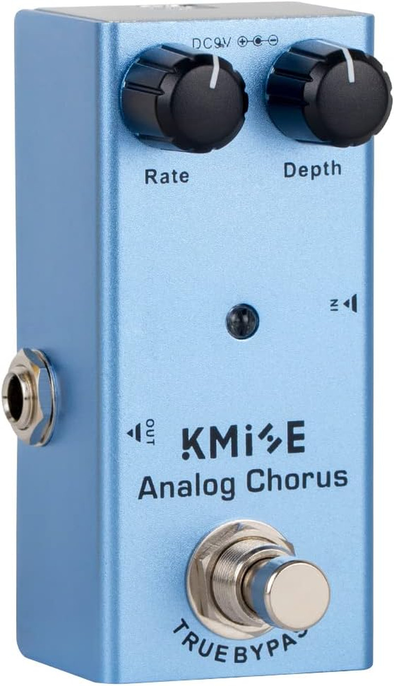 Analog Chorus Electric Guitar Effects Pedal Mini Single Type DC 9V True Bypass