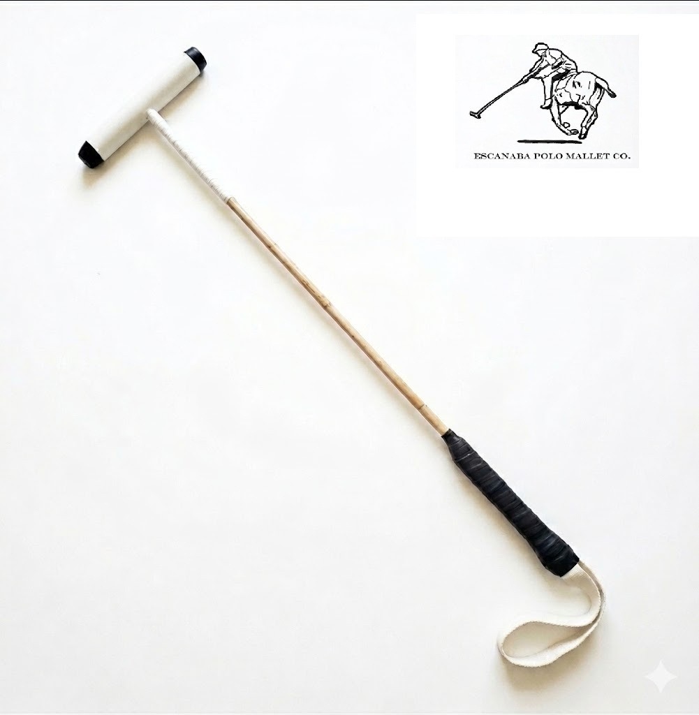 Hand Craft Foot Polo Practice Mallet,  Custom Length and Color-Free Shipping!