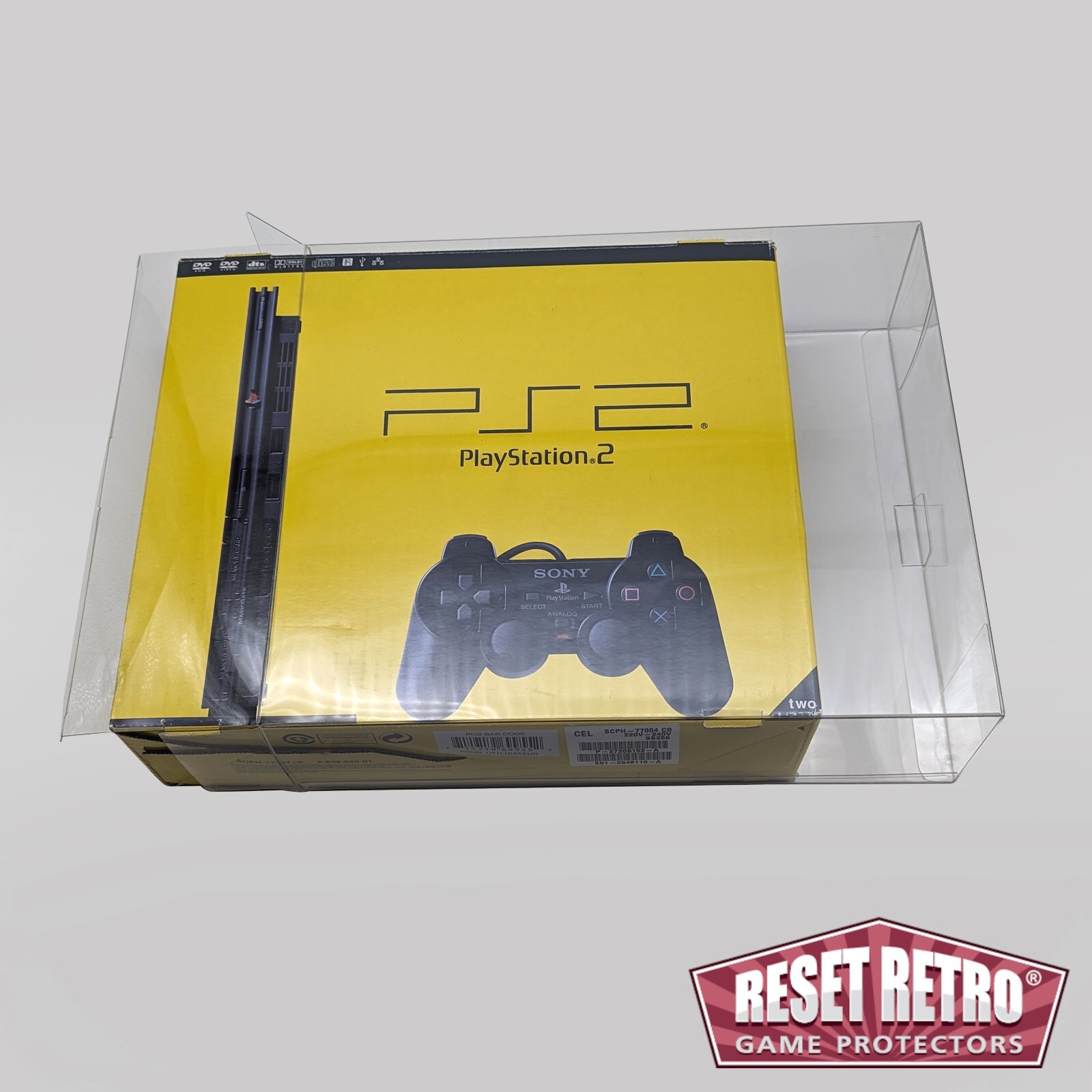 Protective Case for Playstation 2 Slim Console (Fits With Internal Power Supply Only) PS2