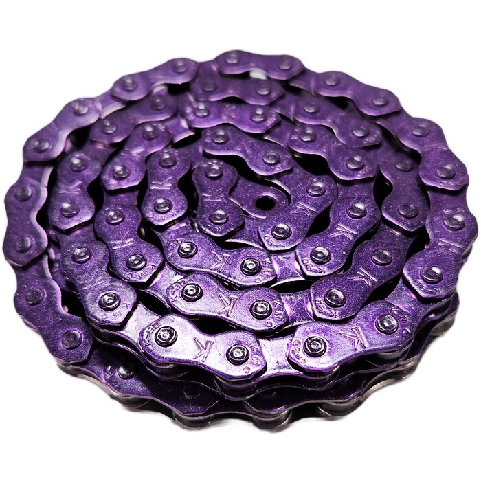 KMC K1 (Singlespeed Chain) — 1/8" x 112 Links / Purple — AUS STOCK — Bike BMX SS