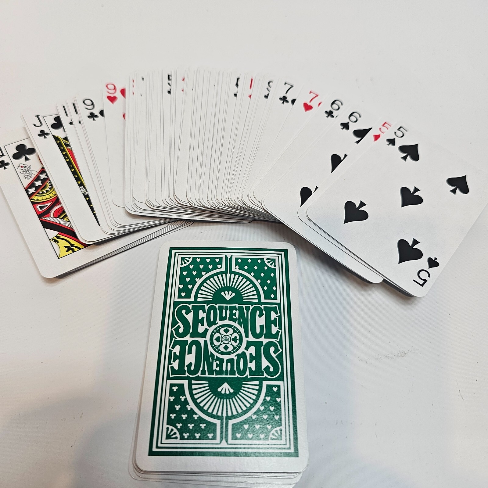 You Choose - Sequence Game Cards Game Replacement Pieces Cards - Modern Style