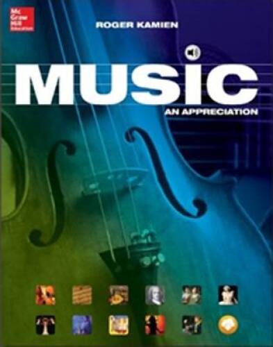 Music: An Appreciation, Brief Edition- Standalone book (BB Music) - GOOD