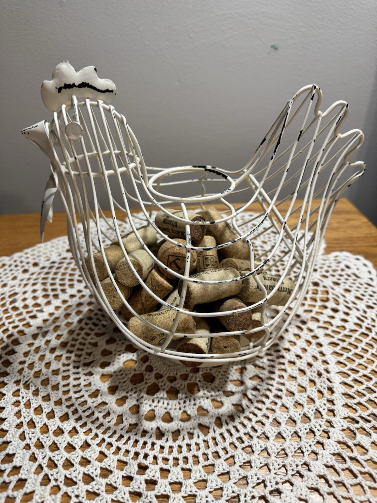 Wire Chicken Basket
