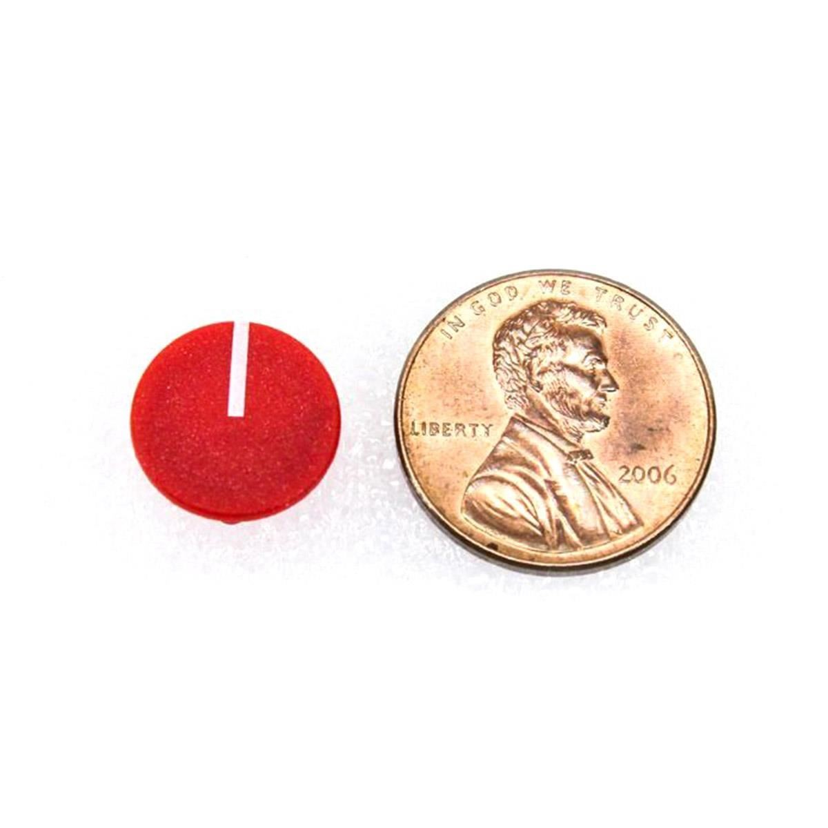 12mm Red Knob Cap with Indicator Line for DBX 160, 160A, 160X, 160XT